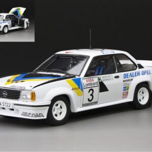 Modellino auto rally scala 1:18 SunStar  OPEL ASCONA 400 N.2 WINNER SAFARI RALLY 1983 A.VATANEN-T.HARRYMAN modellismo