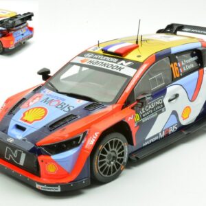 Modellino auto scala 1:18 Ixo HYUNDAI i20 N WRC RALLY MONTE CARLO 2025 modellismo statico