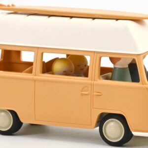 Modellino auto bus VW COMBI T2 YELLOW scala 1:24 modellismo statico