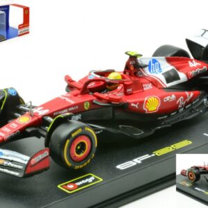 Modellino auto formula 1 F1 scala 1:43 Burago FERRARI HAMILTON 2025 modellismo statico