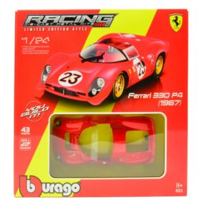 Modellino auto kit di montaggio model kit Burago FERRARI 330 P4 N.23 WINNER 24 H DAYTONA 1967 modellismo