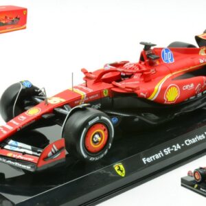 Modellino auto formula 1 F1 scala 1:24 Burago FERRARI SF-24 2024 LECLERC SIGNATURE diecast modellismo