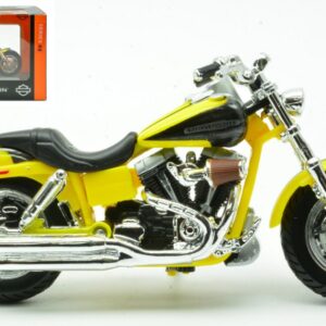 Modellino moto scala 1:18 Maisto HARLEY DAVIDSON CVO FAT BOB 2009 modellismo