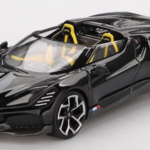 Modellino auto scala 1:64 Mini GT  BUGATTI W16 MISTRAL 2024 BLACK 1:64 racing modellismo