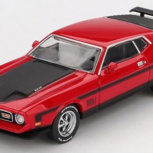 Modellino auto scala 1:64 FORD MUSTANG MACH 1 1971 diecast modellismo statico