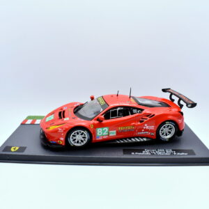 Modellino auto Ferrari 488 GTE racing collection scala 1:43 ixo diecast modellismo