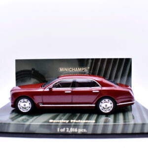 Modellino auto scala 1:43 bentley mulsanne minichamps diecast modellismo da collezione