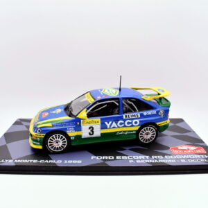 modellino auto rally scala 1:43 ford escort rs cosworth WRC collezione