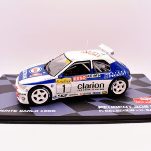 modellino auto rally scala 1:43 peugeot 306 maxi rally WRC collezione
