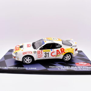 modellino auto rally scala 1:43 toyota celica gt four WRC collezione