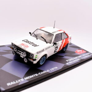 modellino auto rally scala 1:43 ford escort WRC collezione