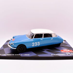 modellino auto rally scala 1:43 DS 19 WRC collezione