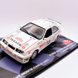 modellino auto rally scala 1:43 ford sierra rs cosworth WRC collezione