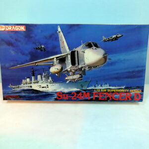 Modellino model kit montaggio aerei SU 24M FENCER D dragon scala 1:72 modellismo