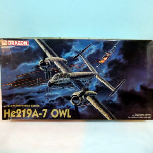 Modellino model kit montaggio aerei HE219A-7 OWL dragon scala 1:72 modellismo