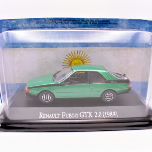 Modellino auto scala 1:43 renault fuego GTX 2.0 diecast modellismo da collezione ixo