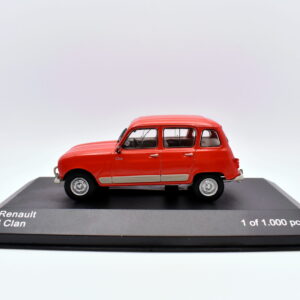 Modellini auto scala 1:43 renault 4 clan whitebox diecast modellismo collezione