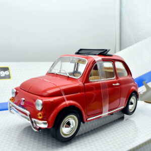 Modellino auto scala 1:18 fiat 500 L Burago diecast modellismo da collezione