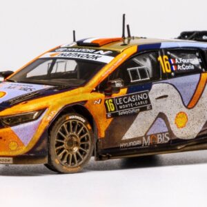 Modellino auto rally scala 1:43 Ixo Model  HYUNDAI i20 N N.16 RALLY1 MONTE CARLO 2025  FOURMAUX-CORIA diecast modellismo statico