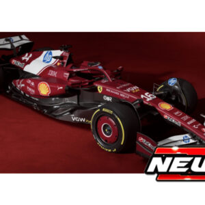 Modellino auto formula 1 F1 scala 1:18 Burago  FERRARI F1 N.16 CHARLES LECLERC 2025 SIGNATURE diecast modellismo statico