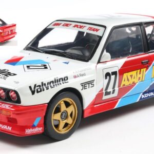 Modellino auto scala 1:18 Solido  BMW M3 N.27 JTCC 1986 KAWAMOTO-REID racing modellismo