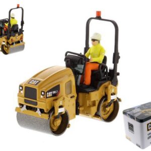 Modellino Diecast Master CAT CB-2.7 UTILITY COMPACTOR 1:50 diecast modellismo statico