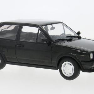 Modellino auto scala 1:18 ModelCarGroup  VW POLO II COUPE FOX 1985 BLACK diecast modellismo statico