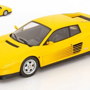 Modellino auto scala 1:18 FERRARI TESTAROSSA YELLOW diecast modellismo statico