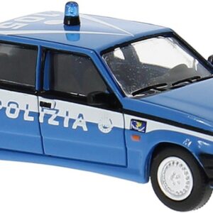 Modellino auto scala 1:87 ALFA ROMEO 75 POLIZIA modellismo statico