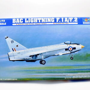 Modellino model kit montaggio BAC LIGHTNING F1A F2 trumpeter scala 1:72 modellismo