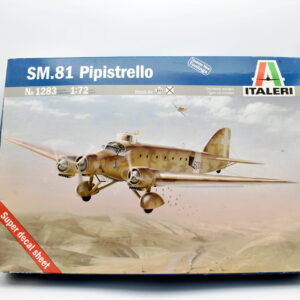 Modellino model kit montaggio aerei SM 81 PIPISTRELLO italeri scala 1:72 modellismo
