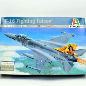 Modellino model kit montaggio aerei F-16 FIGHTING FALCON italeri scala 1:72 modellismo