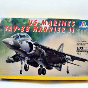 Modellino model kit montaggio aerei US-MARINES TAV-8B HARRIER II italeri scala 1:72 modellismo