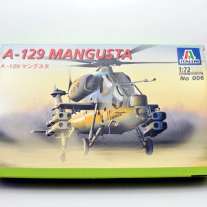 Modellino elicottero model kit montaggi A-129 MANGUSTA italeri scala 1:72 modellismo