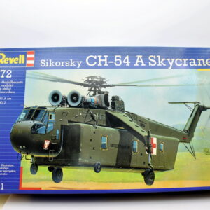 Modellino model kit montaggi elicottero SIKORSKY CH-54 A SKYCRANE revell 1:72 modellismo