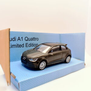 Modellino auto scala 1:43 audi A1 quattro diecast modellismo