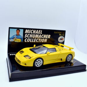 Modellino auto bugatti eb 110 michael schumacher scala 1:43 modellismo