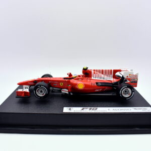 Modellino auto scala 1:43 FORMULA 1 Ferrari F10 ALONSO bahrain Hot Wheels diecast modellismo