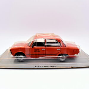 Modellino auto scala 1:43 Fiat 125P TAXI diecast modellismo da collezione