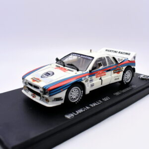 Modellino auto rally scala 1:43 Lancia Rally 037 sanremo Kyosho modellismo statico