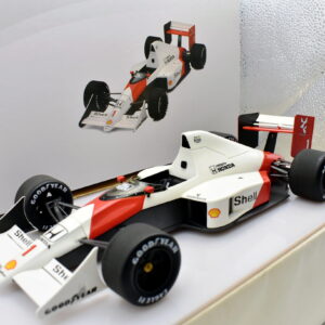 Modellini auto FORMULA 1 scala 1:18 mclaren MP4/5 SENNA Monaco gp TSM modellismo