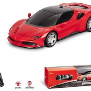 Modellino auto radio comandate rc FERRARI SF90 STRADALE RED RADIOCOMANDO 1:24 modellismo