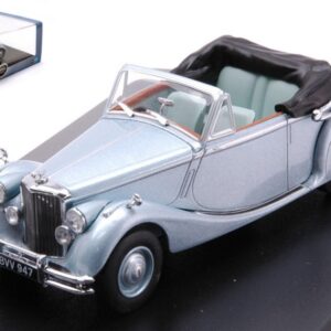 Modellino auto scala 1:43 JAGUAR MKV DHC BLUE diecast modellismo statico