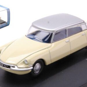Modellino auto scala 1:76 Oxford CITROEN DS19 JONQUIL YELLOWSILVER 1:76 modellismo