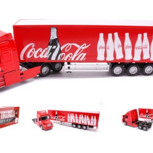 Modellino camion scala 1:43 VOLVO NH12 FRIDGE COCA COLA diecast modellismo statico