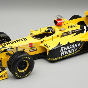 Modellino auto formula 1 F1 scala 1:18 JORDAN HONDA 198 BELGIUM GP 1998 HILL modellismo