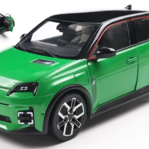 Modellino auto scala 1:18 Solido RENAULT 5 E-TECH 2024 GREEN diecast modellismo statico