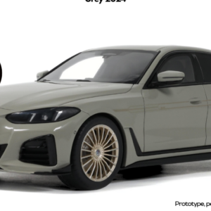 Modellino auto scala 1:18 GT Spirit ALPINA B4 GT 2024 GREY diecast modellismo statico