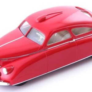 Modellino auto scala 1:43 THOMAS ROCKET CAR 1938 RED diecast modellismo statico