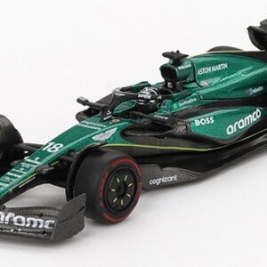 Modellino auto formula 1 F1 scala 1:64 Mini GT  ASTON MARTIN AMR24 #18LANCE STROLL BAHRAIN GP 2024  modellismo statico
